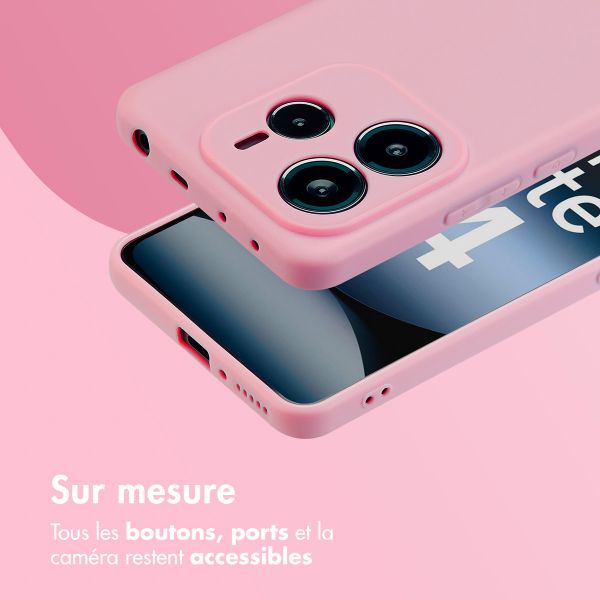 imoshion Coque Couleur Xiaomi Redmi Note 14 (5G) - Bubblegum Pink