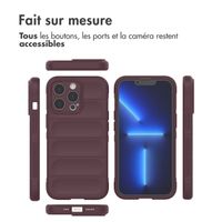 imoshion Coque arrière EasyGrip iPhone 13 Pro - Aubergine