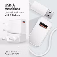 imoshion Adaptateur secteur 18 watts | USB-A - Blanc