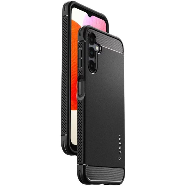 Spigen Coque Rugged Armor Samsung Galaxy A14 (5G) - Carbon Black