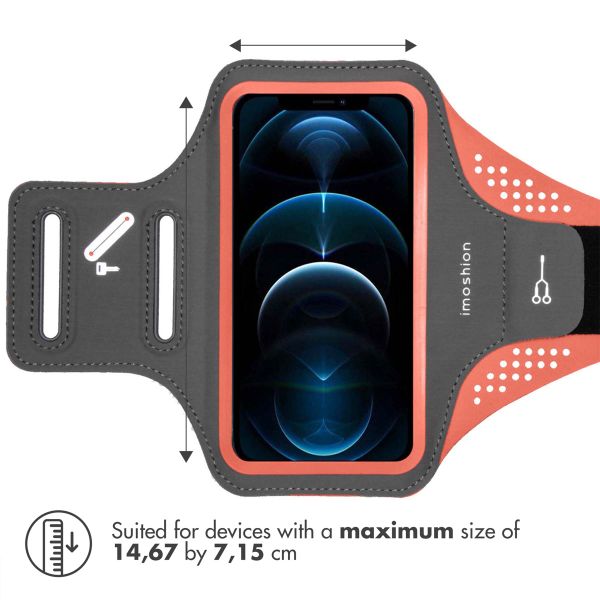 imoshion Brassard pour téléphone Premium Fit - Taille L - Orange