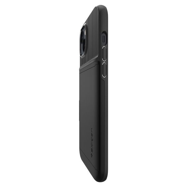 Spigen Coque Slim Armor CS iPhone 14 - Noir