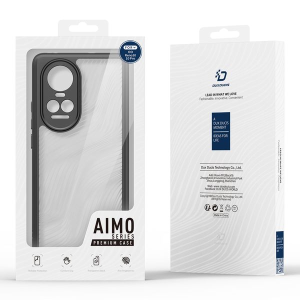 Dux Ducis Coque arrière Aimo Oppo Reno 10 / 10 Pro - Transparent