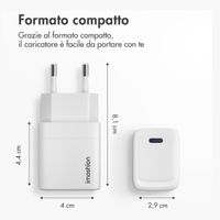 imoshion Adaptateur secteur 20 watts | USB-C - Blanc