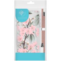 imoshion Coque Design avec cordon Samsung Galaxy A52(s) (5G/4G) - Fleur - Cherry Blossom