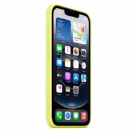 Apple Coque en silicone Apple iPhone 16e - Neon Yellow