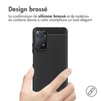 imoshion Coque Brushed Xiaomi Redmi Note 11 Pro - Noir