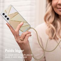 imoshion Coque Design avec cordon Samsung Galaxy S24 FE - Beige Graphic