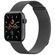 imoshion Bracelet magnétique milanais Apple Watch Series 1 á 9 / SE (38/40/41 mm) | Series 10 (42 mm) - Taille M - Noir