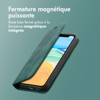 imoshion Étui de téléphone portefeuille Slim Apple iPhone 11 - Vert