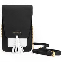 Selencia Sac téléphone Elegance - Noir