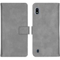 imoshion Étui de téléphone portefeuille Luxe Galaxy A10 - Gris