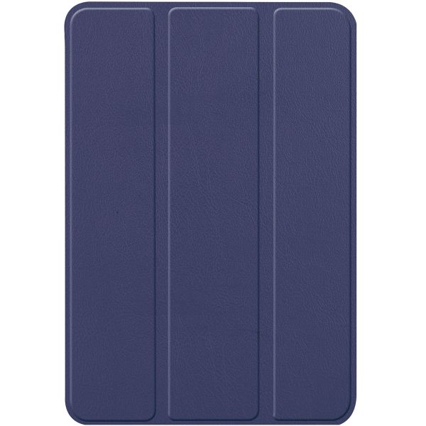 imoshion Coque tablette Trifold Apple iPad Mini 7 (2024) / iPad Mini 6 (2021) - Bleu foncé