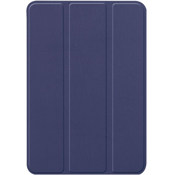 imoshion Coque tablette Trifold iPad Mini 7 (2024) / iPad Mini 6 (2021) - Bleu foncé