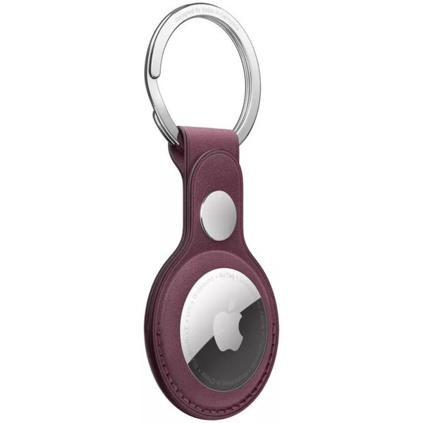 Apple Porte-clés en tissage fin Apple AirTag - Mulberry