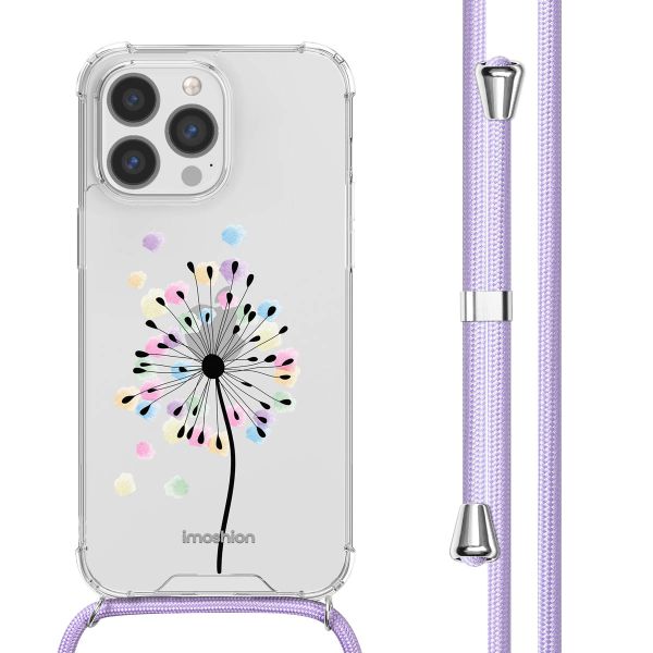 imoshion Coque Design avec cordon Apple iPhone 13 Pro - Sandstone Dandelion