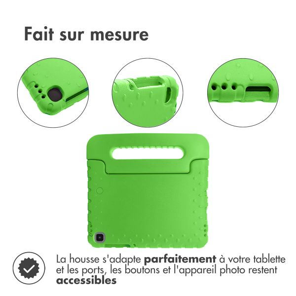 imoshion Coque kidsproof avec poignée Galaxy Tab A7 Lite - Vert