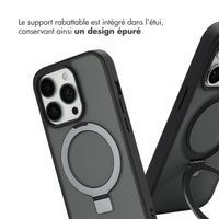 Accezz Coque Ring Stand avec MagSafe Apple iPhone 14 Pro - Noir