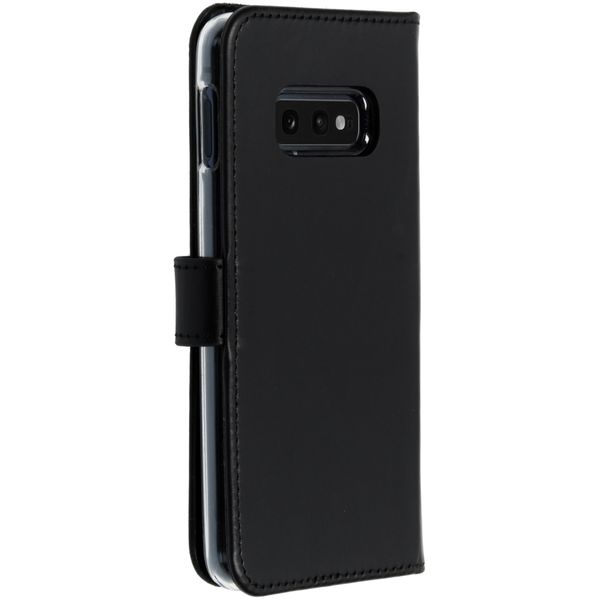 Selencia Étui de téléphone en cuir véritable Samsung Galaxy S10e