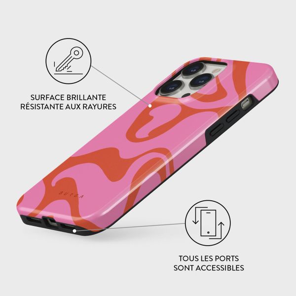 Burga Coque arrière Tough iPhone 14 Pro - Ride the Wave