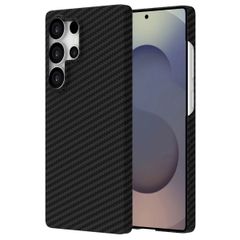 Accezz Coque Kevlar MagSafe Samsung Galaxy S25 Ultra - Noir