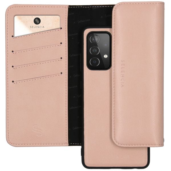 Selencia Pochette amovible en cuir végétalien Samsung Galaxy A52(s) (5G/4G)