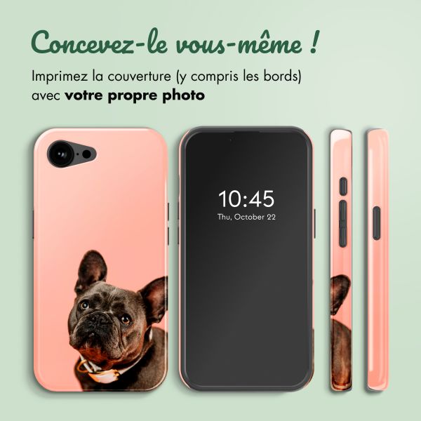 Concevez votre propre coque Tough Apple iPhone 16e - Blanc