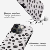 Selencia Coque arrière Vivid Apple iPhone 15 Pro - Trendy Leopard
