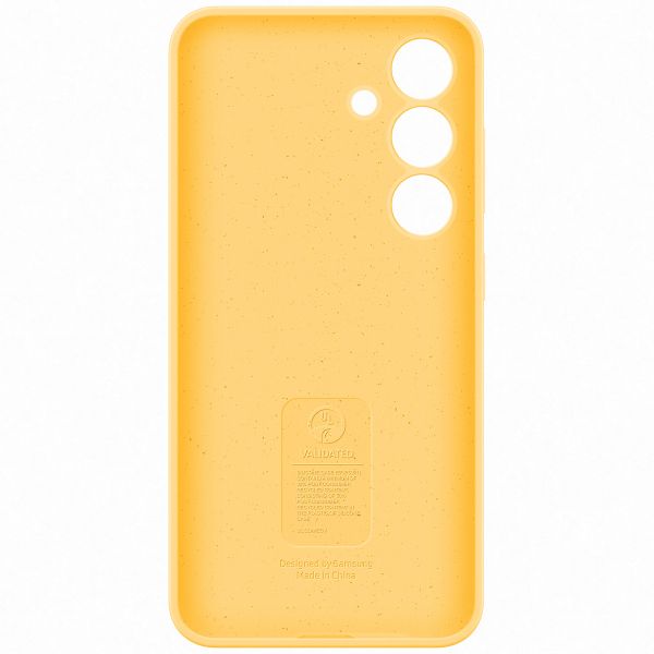 Samsung Original Coque en silicone Galaxy S24 - Yellow