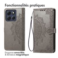 imoshion Etui de télephone Mandala Motorola Moto G56 - Gris