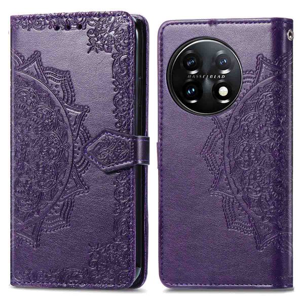 imoshion Etui de téléphone portefeuille Mandala OnePlus 11 - Violet