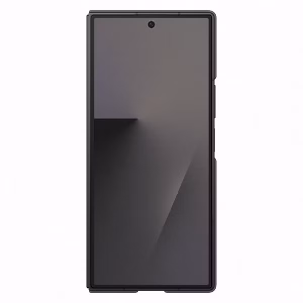 Samsung Coque en silicone avec support Samsung Galaxy Z Fold 7 - Black