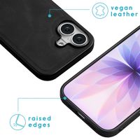 imoshion Etui de télephone luxe 2-en-1 amovible Apple iPhone 17 - Noir