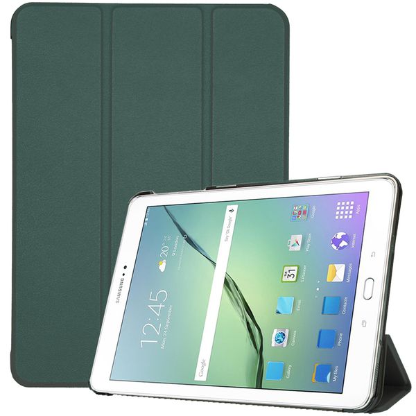 imoshion Coque tablette Trifold Samsung Galaxy Tab S2 9.7 - Vert foncé