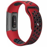 imoshion Bracelet sportif en silicone Fitbit Charge 3 / 4 - Rouge