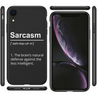 imoshion Coque Design iPhone Xr - Quote - Noir