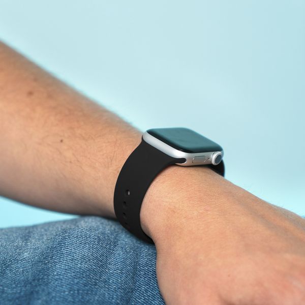 imoshion Bracelet silicone Fitbit Versa 4/ 3 / Sense (2) - Noir