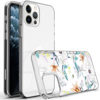 imoshion Coque Design Apple iPhone 12 (Pro) - Fleur - Blanc
