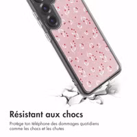 imoshion Coque Design Samsung Galaxy S25 - Berries Blush