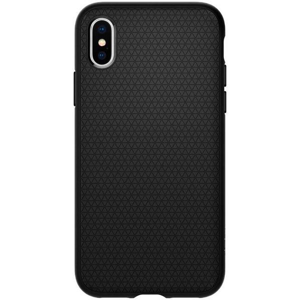 Spigen Coque Liquid Air iPhone Xs / X - Noir