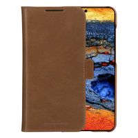 dbramante1928 Étui de téléphone portefeuille Lynge Samsung Galaxy S25 Plus - Brun