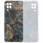 imoshion Coque Design Samsung Galaxy A12 - Black Marble