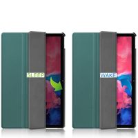 imoshion Coque tablette Trifold Lenovo Tab P11 / P11 Plus - Vert foncé