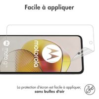 imoshion Protection d'écran Film 3 pack Motorola Moto G73