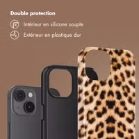 Selencia Coque arrière Vivid Apple iPhone 14 - Wild Leo
