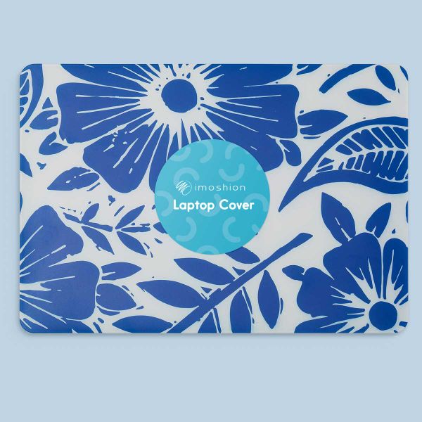 imoshion Coque Design Laptop pour Apple MacBook Pro 16 pouces (2021) / Pro 16 pouces (2023) M3 chip - Flower Tile