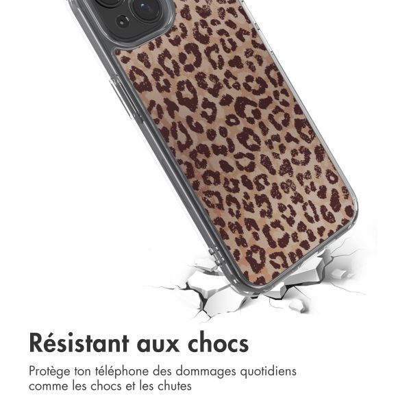 imoshion Coque Design Apple iPhone 15 - Leopard Mood