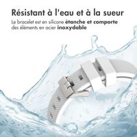 imoshion Bracelet en silicone souple - Connexion universelle 20 mm - Blanc