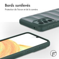 imoshion Coque arrière EasyGrip Samsung Galaxy A33 - Vert foncé