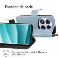 imoshion Étui de téléphone portefeuille Xiaomi Redmi Note 14 Pro Plus (5G) - Bleu clair